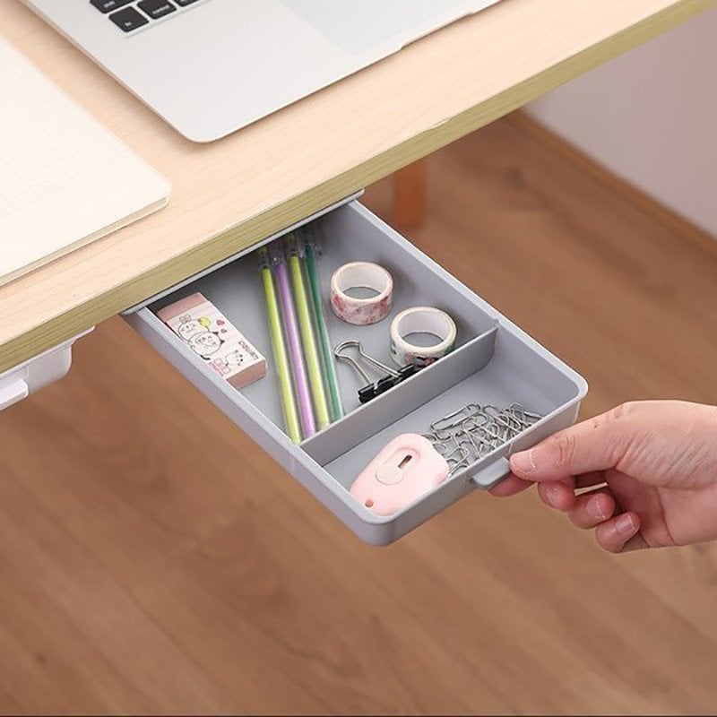 (š“Summer Hot Sale)Under Desk Storage Drawer